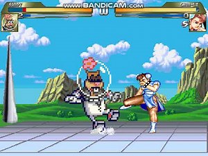 Mugen: Sandy Cheeks VS. Chun-Li: Round 3