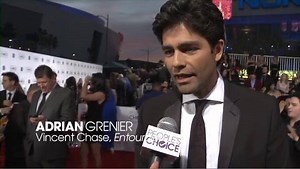 Adrian Grenier explains why he was nervous to play Vince again in the Entourage movie. | People's Choice Awards