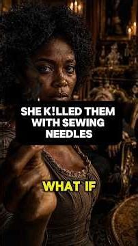 What She Did With 41 Needles Destroyed Slave Traders Forever #blackstories #macabrerevenge