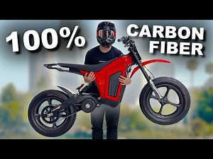 My New E-Bike is 100% Carbon Fiber!