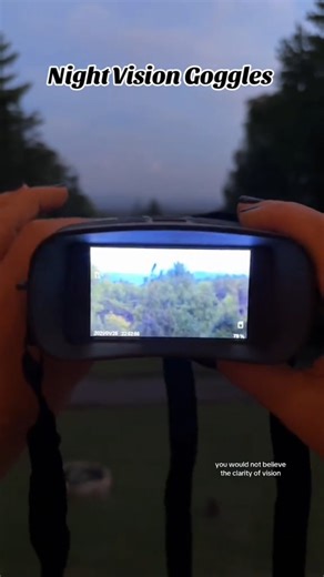 Watch Night Vision Goggles 4K Infrared Rechargable Hunting on Amazon Live