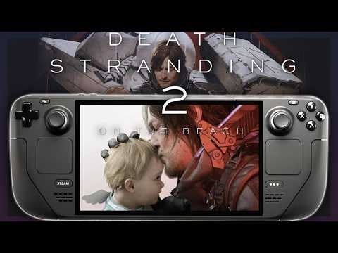 Death Stranding 2 Steam Deck Gameplay & Best Settings! Is It Playable?