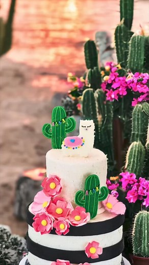 Cactus Llama Designer Cake Decor Kits are back and sure to be the life of any Cinco de Mayo party!蓮 #cakedecoration #cakedesign #cakedecorating #cakekit #edibledecorations #llamacake #cactuscake #succulents #bakerybling #cincodemayocake #cincodemayoparty #royalicing #designercakedecor #glitterysugar #icingdecoration | Bakery Bling | Facebook