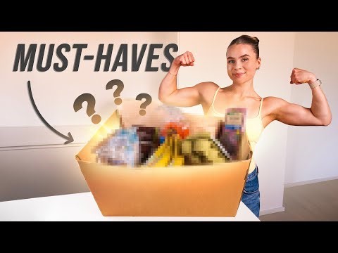 28 Fitness-Lebensmittel, die ich immer Zuhause habe!