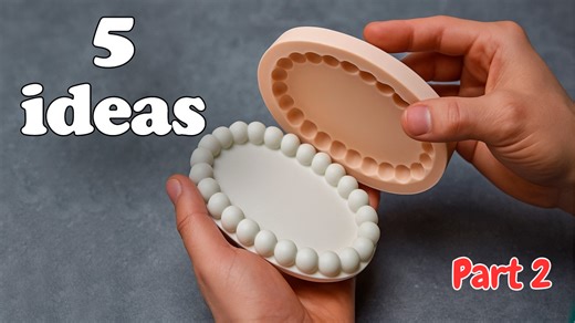 5 radically different DIY silicone mold making methods part 2