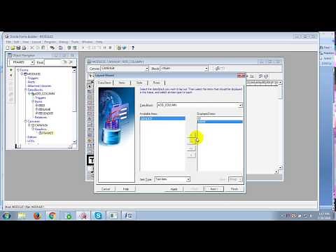 add new column in oracle forms 10g | Muhammad Abdul Quium (V-2)