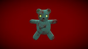 "Creepy" Teddy Bear - Download Free 3D model by carogiselle