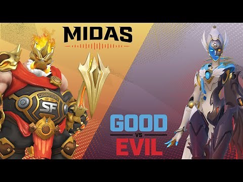 “Midas” Roadhog & “Good vs. Evil” Echo | Overwatch League 2020 Championship and MVP Legendary Skins