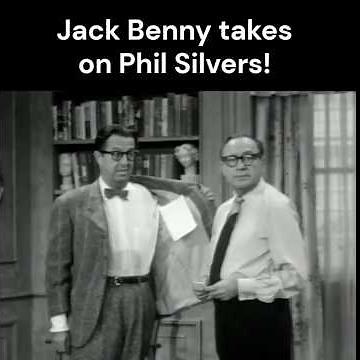 Jack Benny takes on Phil Silvers! #classictv #philsilvers #comedy #funny #jackbenny