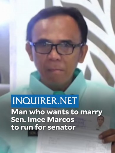 Daniel Magtira Files Candidacy for Senator, Backs Imee Marcos