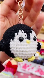 Cutest Baby Penguin Keychains 🐧💙 | Handmade Crochet Keychains #PenguinKeychain#Crochet#Handmade