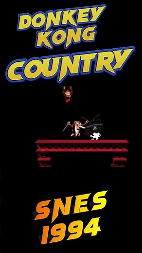 SNES Donkey Kong Country Intro (30s Throwback)