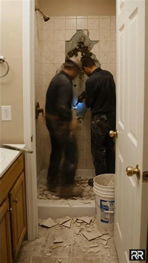 Moldy Bathroom → Luxury Spa Shower Transformation #bathroomrenovation #spashower