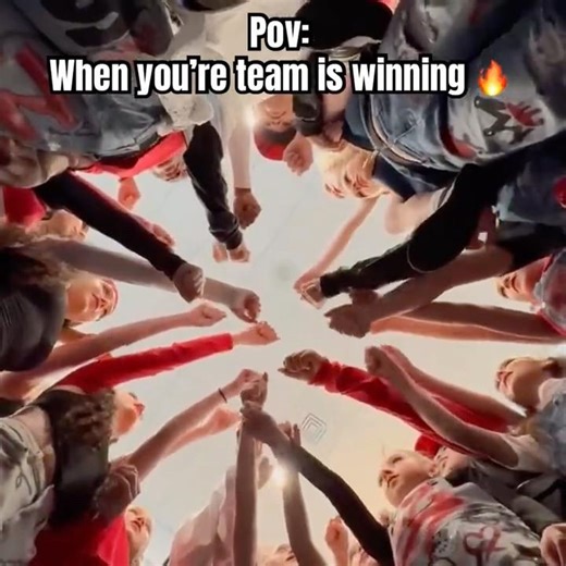 POV: When You’re Team is winning! 🔥🖤❤️