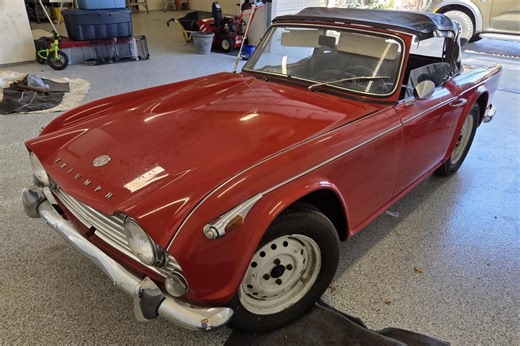 No Reserve: 54-Years-Family-Owned 1966 Triumph TR4A IRS