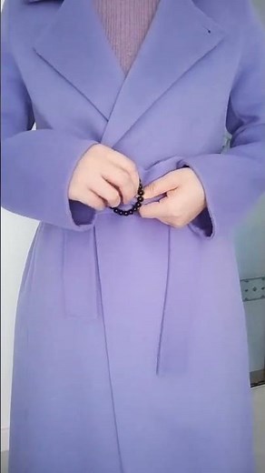 How to Tie a Coat Belt | Stylish & Easy Belt Knots