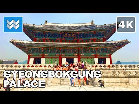 [4K] Gyeongbokgung Palace 경복궁 in Seoul, South Korea 🇰🇷 Virtual Walking Tour Vlog & Travel Guide