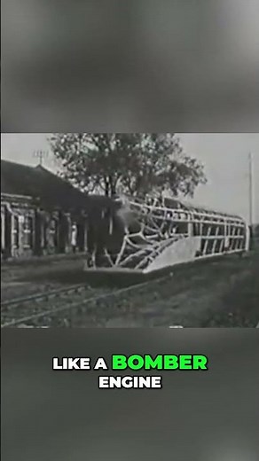 Fastest Train on Earth BMW V12 Schienenzeppelin Record! #Schienenzeppelin, #FlyingTrain #fyp