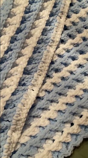 Beautiful Squishy Textured Blanket Just Finished