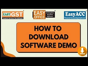 Process to Download Software Demo | EasyOFFICE | EasyGST | EasyACC