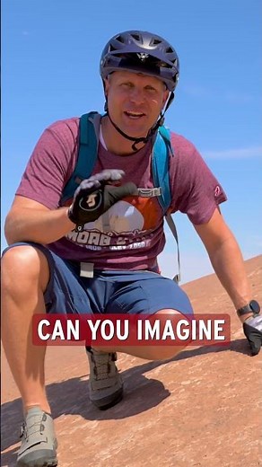 Slick rock trail mountain biking 🚲 🏜️ https://www.moabadventurecenter.com/moab-mountain-biking