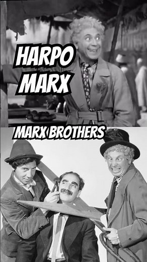 Harpo Marx Literally "Holding Up" Building 😆 ​⁠ #MarxBrothers #Groucho #Chico ​⁠‪@bladerope‬