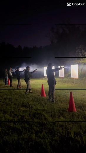 Quick clip of Low light/night firearms training! Deputies worked on their firearm skills in the dark. It is extremely important for deputies to train in the conditions. This training helps them identify and resolve issues they will face. Shooting at night with the flashing emergency lights and sirens is a much different experience than shooting on the range on a sunny nice day! | Pike County Sheriff's Office - Indiana