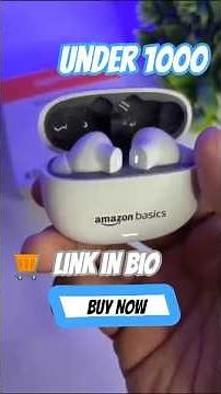 🔥Amazon Basics TWS Review – Premium Sound & Battery Beast Earbuds⚡Unbelievable at This Price!🎧#short