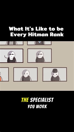 Part 2: What It's Like to be Every Hitman Rank #hitman #povstories | hitman style