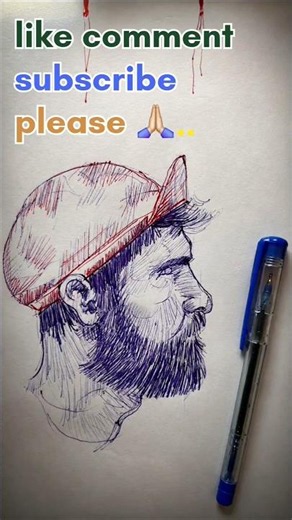 pen sketch ✍🏻🎨 #art #sketch #drawing #pendrawing #painting #shorts #vairalshort