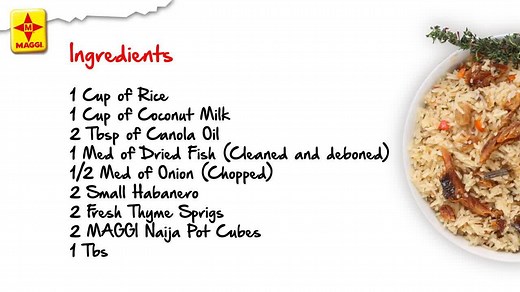 231 reactions · 27 shares | Hello Lagos Maggi Family Did you catch the IG Live cooking demo by @kitchenmuse yesterday? After heating up the oil what next? Complete @thekitchenmuse spicy coconut rice recipe and stand a chance to win a basket of fresh goodies. | MAGGI | Facebook