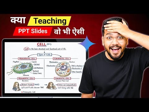 Generate teaching PPT Slides in just one click | Google Gemini is insane tool 🔥