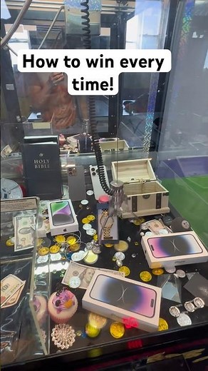 How to win at a claw machine every time!