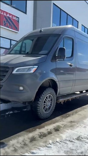 2025 Mercedes Sprinter 2500 AWD Wheel & Tire Upgrade | Black Rhino + KO3 Setup