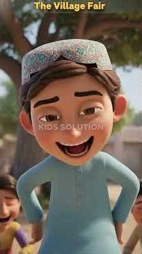 |The Village Fair Kids Cartoon Stories | Sindhi Kahaniyaan | Story Number 13
