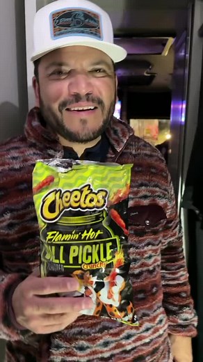 Dill Pickle Hot Cheetos Review on the Go