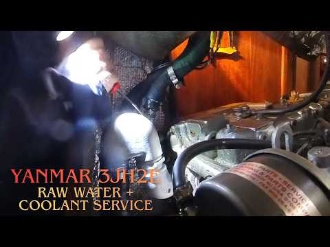 Boat Engine Cooling System Service, DIY Maintenance