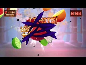 Fruit Ninja Kinect 2 Pomegranate 106 hits