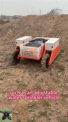 Vigorun brand remote controlled greenhouse work transporter made by Vigorun Tech#transporters