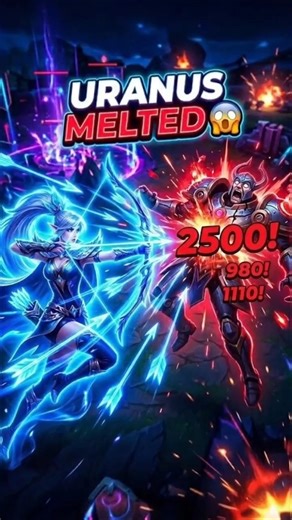 Uranus thought he was unkillable… Miya proved him wrong! 😈 #mlbb #mlbbshorts #mlbbindia #gamingindia