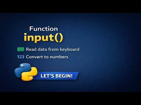 Input function in python