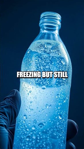 Instant Ice Trick: Supercooled Water at Home