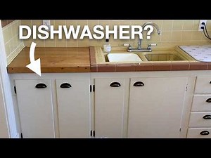 Custom Panel Dishwasher for Old Kitchen (Bosch Panel Ready Dishwasher) Home Improvement Woodworking
