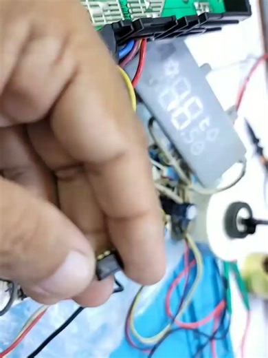 Haier PCB E7 error power IC damage