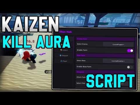 [🗡️TOJI] Kaizen Script Auto Farm, Kill Aura And Infinite Level (Roblox 2026)