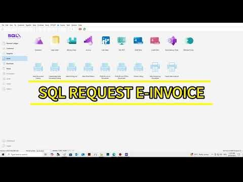 SQL Request E Invoice