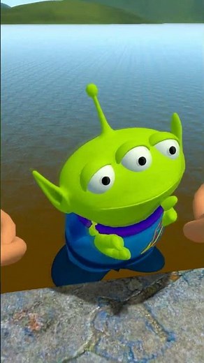 TOY STORY WOODY , BUZZ , JESSIE , ALIEN in Flooded gm_flatrgass (GMOD) #gmod #toystory #ragdolls