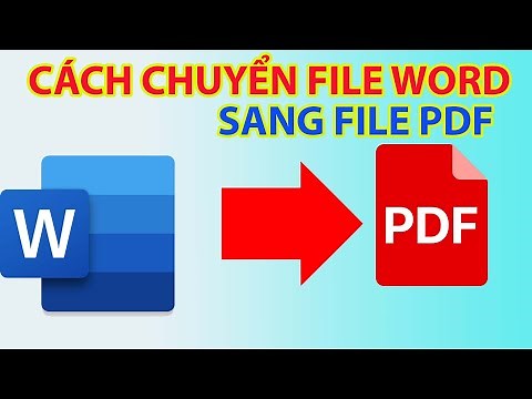Cách Chuyển File Word Sang PDF Trên Máy Tính