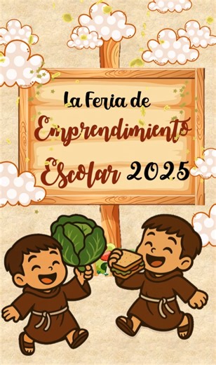 ¡No lo olvides! 🤩 Nuestros niños de Inicial y Primaria te hacen un recordatorio muy especial: ✨ ¡MAÑANA ES LA FERIA DE EMPRENDIMIENTO ESCOLAR 2025! ✨🌿 Ven y sorpréndete con sus proyectos, productos ecoamigables, plantas y deliciosa gastronomía 100% natural. 💚 📅 Fecha: Viernes 31 de octubre 🕚 Hora: A partir de las 11:00 a. m. 🚪 Ingreso PP.FF.: Puerta de calle Desamparados ¡Te esperamos para celebrar juntos el aprendizaje y la creatividad franciscana! 🤍 #FeriaDeEmprendimiento2025 #Educación
