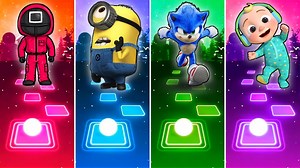390K views · 6.6K reactions | Squid Game vs Minions Banana vs Sonic vs Cocomelon - Coffin Dance Cover | Tiles Hop Tiles Hop EDM Rush | Link  https://play.google.com/store/apps/details?id=com.amanotes.beathopper #squidgame #minionsbanana #sonic #greenrainbowfriends #rainbowfriends #horrorsonic #sonicexefnf #bendyland #sirenhead #peppapig #wednesdays #babyshark #minionsbanana #kissymissy #tileshop #tileshopedmrush #wednesday Thanks for Watching... | V Gamer | Facebook